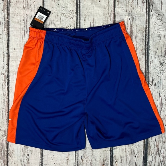 NY Knicks Nike Dri-Fit NBA Basketball Shorts New Mens Uniform Warmup - Picture 2 of 9